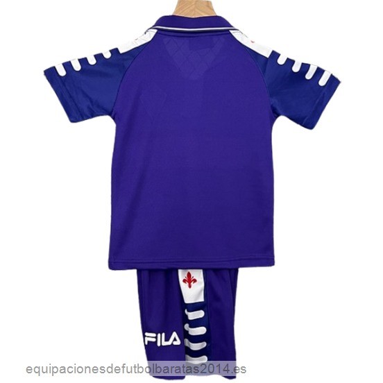 Nuevo 1ª Conjunto De Niños Fiorentina Retro 1998 1999 Purpura Baratas